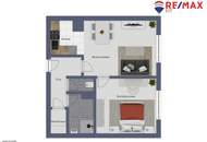 Stadtnah wohnen: 2-Zimmer-Eigentumswohnung in ruhiger Lage