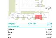 | AB SOFORT VERFÜGBAR | DACHGESCHOSS | 3 ZIMMER | ASPERNSTRASSE U2 | NEUBAU | TERRASSE | KLIMAANLAGE