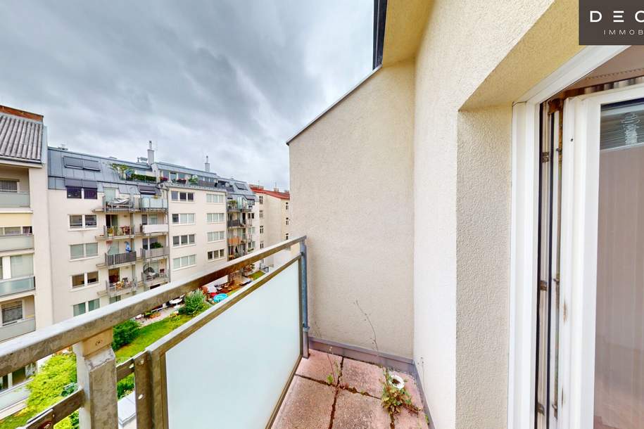 | TERRASSE | BJ 1966 | SANIERUNGSBEDARF | WESTSEITIG |, Wohnung-kauf, 360.000,€, 1150 Wien 15., Rudolfsheim-Fünfhaus