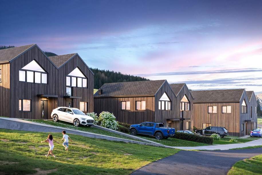 Snowlodge Gleinkersee – exklusiver Neubau im Chaletdesign mit Alpenblick!, Haus-kauf, 505.000,€, 4582 Kirchdorf an der Krems
