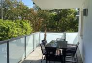 Exklusives, möbliertes Terrassenapartment in den Wiener Weingärten mit *Indoor-Pool*