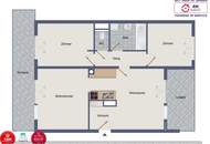 Elegante Stadtwohnung mit Balkon &amp; Stil
