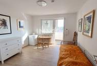 Kleine möblierte Wohnung in Linz mit Loggia, und Garagenplatz