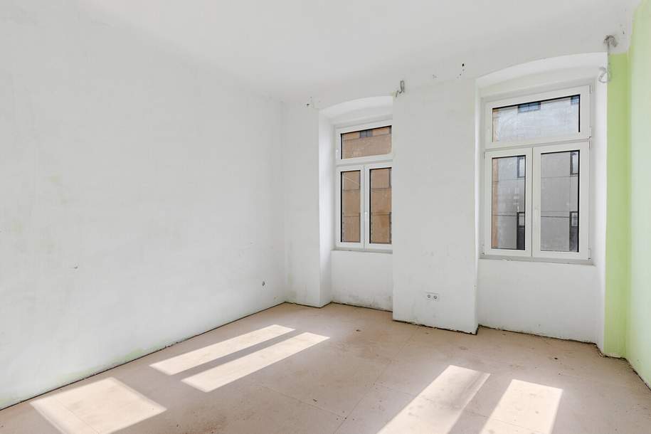 Sanierungsbedürftige Altbauwohnung inklusive Balkon, Wohnung-kauf, 180.000,€, 1160 Wien 16., Ottakring