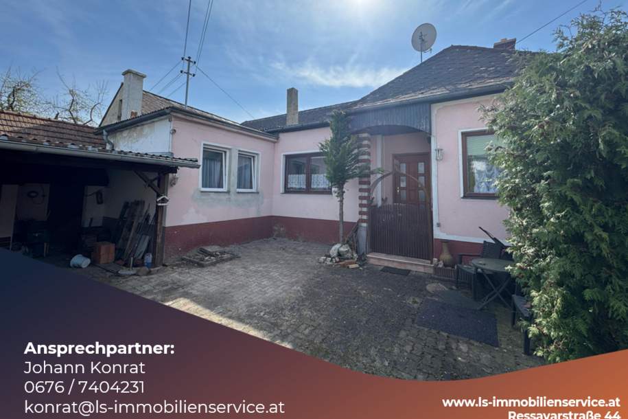 Charmantes Wohnhaus mit Entwicklungspotenzial auf einem kleinen Grundstück in Badersdorf, Haus-kauf, 115.000,€, 7512 Oberwart