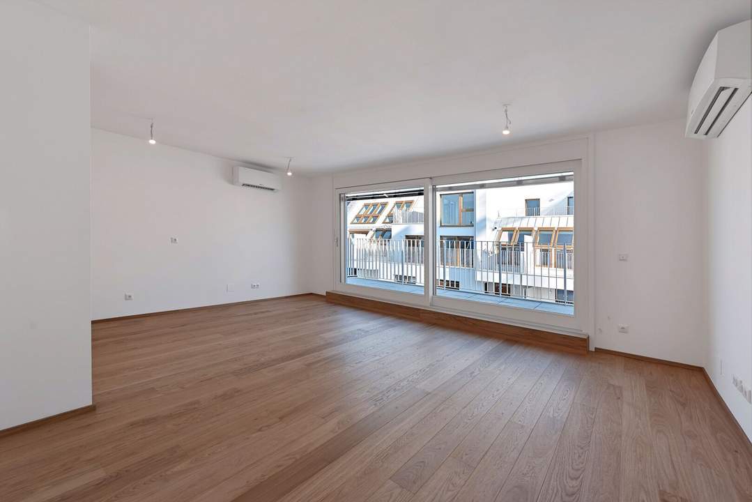 THE TEMPTATION - 2.DG - 2 ZI - 50m² Wohnzimmer - Westterrasse