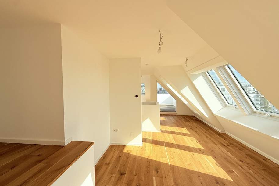 4-Zimmer-Maisonette-Penthousewohnung mit großzügiger Freifläche - Ein Investment für höchste Ansprüche - FLODO 105, Wohnung-kauf, 539.959,€, 1210 Wien 21., Floridsdorf