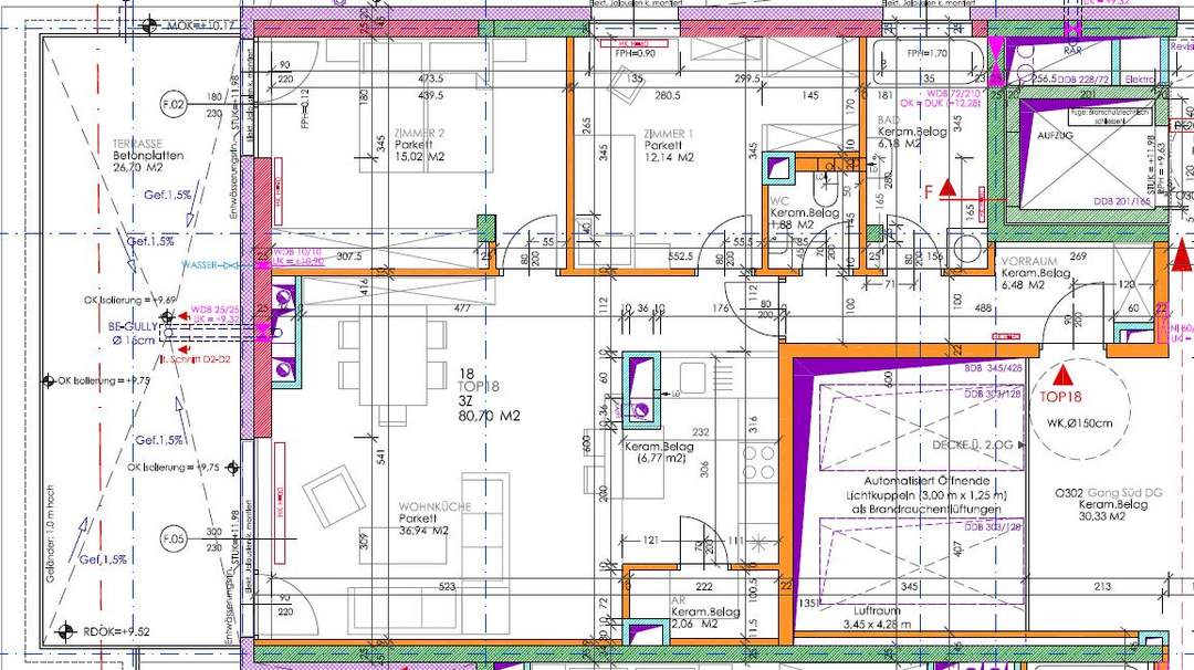 *** Moderne 3 Zimmer Dachgeschosswohnung in Deutsch-Wagram ***