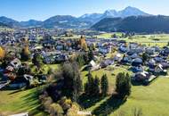 Sonnenplatz mit Gebirgsblick