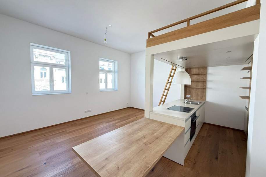 Urbanes Flair nahe Naschmarkt – bis 2031 vermietet - charmante Neubauwohnung im ausgebauten DG!, Wohnung-kauf, 299.000,€, 1050 Wien 5., Margareten