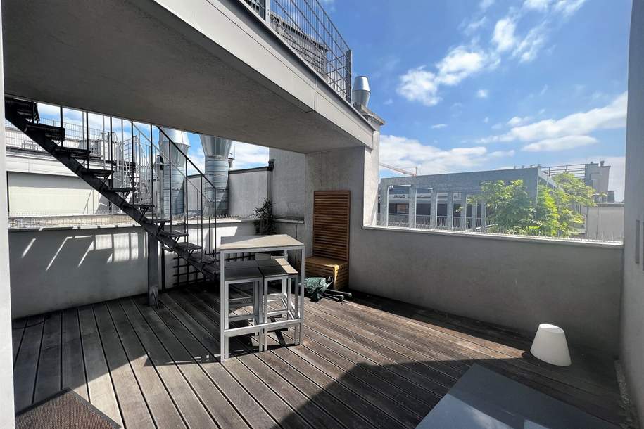 Modernes Penthouse in Top-Lage am Fleischmarkt!, Wohnung-miete, 2.504,58,€, 1010 Wien 1., Innere Stadt