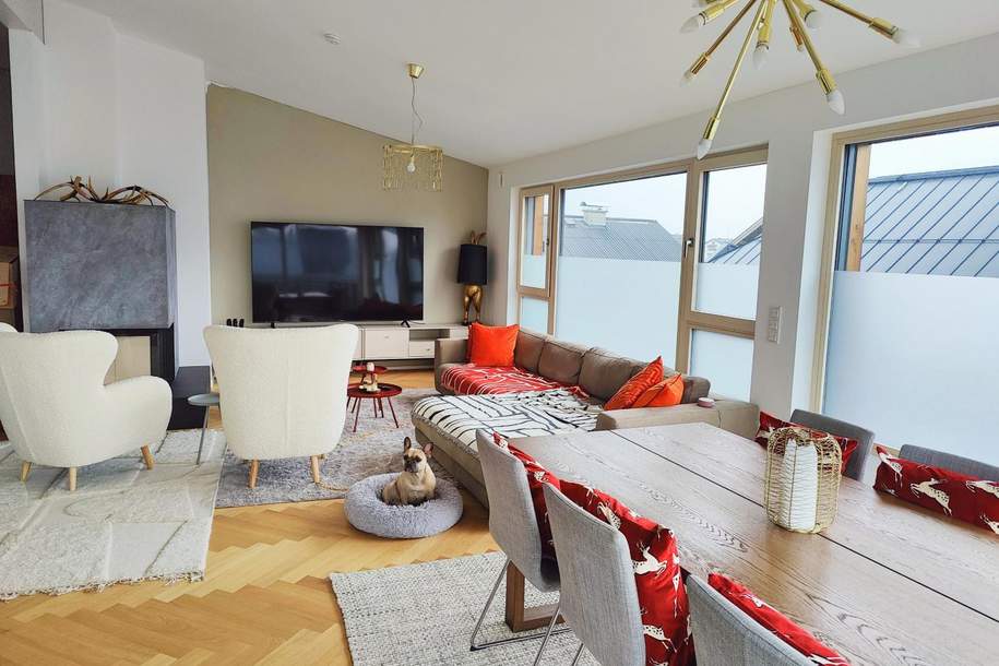 Traumhafte 3 Zimmer Penthouse-Terrassenwohnung mit unverbaubarem Untersbergblick, Wohnung-kauf, 1.190.000,€, 5412 Hallein