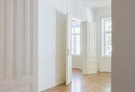 Das Stadtleben in Ruhe genießen: Stil-Altbauwohnung in lebendiger Lage an der Grenze 7./8. Bezirk