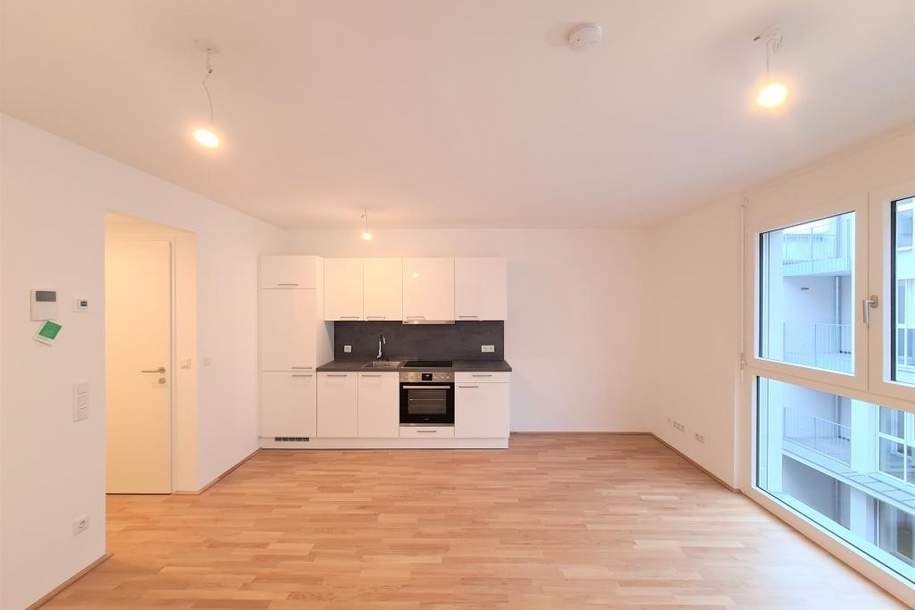 Koloniestraße beim FAC-Platz: NEUBAUWOHNUNG mit Loggia! Top-Ausstattung!, Wohnung-miete, 878,00,€, 1210 Wien 22., Donaustadt