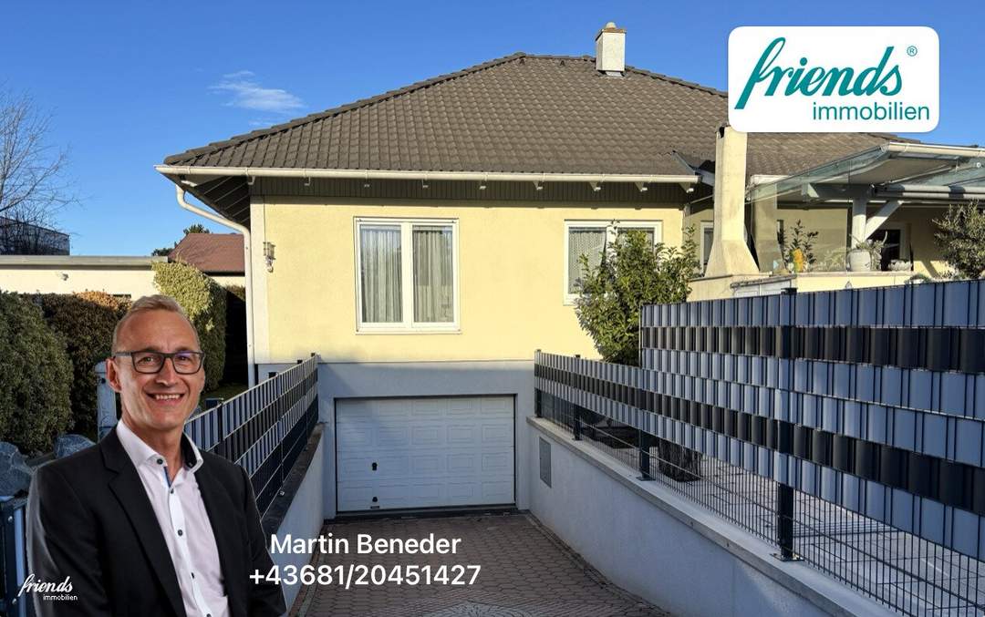 Bungalow mit Wohnkeller Pool und Garage