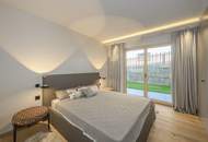 Luxuriöse Gartenwohnung mit eigenem Wellnessbereich