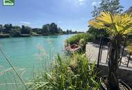 RUHIGES WOHNEN AM WASSER - Bungalow mit Blick ins Grüne mit direktem Badezugang! Erholung pur! Möbliert. - WOHNTRAUM
