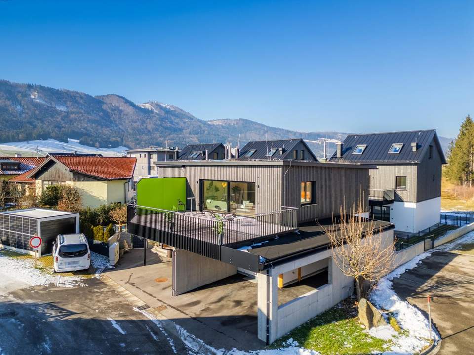 NaturRaum Mondsee - Penthouse/Doppelhaushäfte in ökologicher Holzbauweise