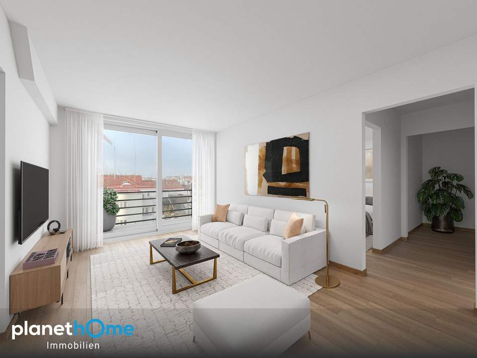 Dachgeschossausbau · Toplage · Erstbezug · Exklusive 3–4 Zimmer-Wohnungen · Luxuriöse Ausstattung