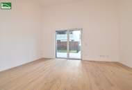 3.Zimmer-Erstbezug in Hofruhelage mit einer atemberaubenden Raumhöhe und Garten - sofort beziehbar in Nähe der U1 (Nettopreis). - WOHNTRAUM