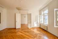 Nähe Stephansplatz: 3 Zimmer Altbaumiete mit französischem Balkon