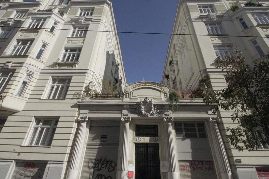 Renoviertes Altbaubüro nähe Naschmarkt, Gewerbeobjekt-miete, 2.135,28,€, 1060 Wien 6., Mariahilf
