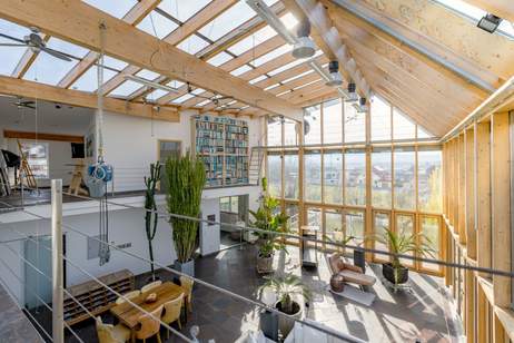 Dein Dach? Der Himmel! Nur 15 Minuten von Wien! Naturverbunden und einzigartig I Garage für bis zu 6 Autos I beheizbarer Keller I, Haus-kauf, 1.099.000,€, 3430 Tulln