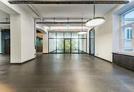 Topmodernes, loftartiges Open Space Büro auf zwei Ebenen mit Terrasse im Telegraf 7 zu mieten
