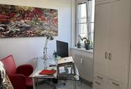 Wohnen in Lobaunähe mit Stil &amp; Grünblick: 4-Zimmer-Wohnung mit Klimaanlage, Westbalkon &amp; Tiefgarage