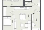 Generalsanierte 2,5-Zimmer Neubauwohnung in zentraler Lage