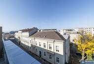 PROVISIONSFREI! 3-Zimmer-Dachgeschoß mit urbanem Fernblick und Terrasse