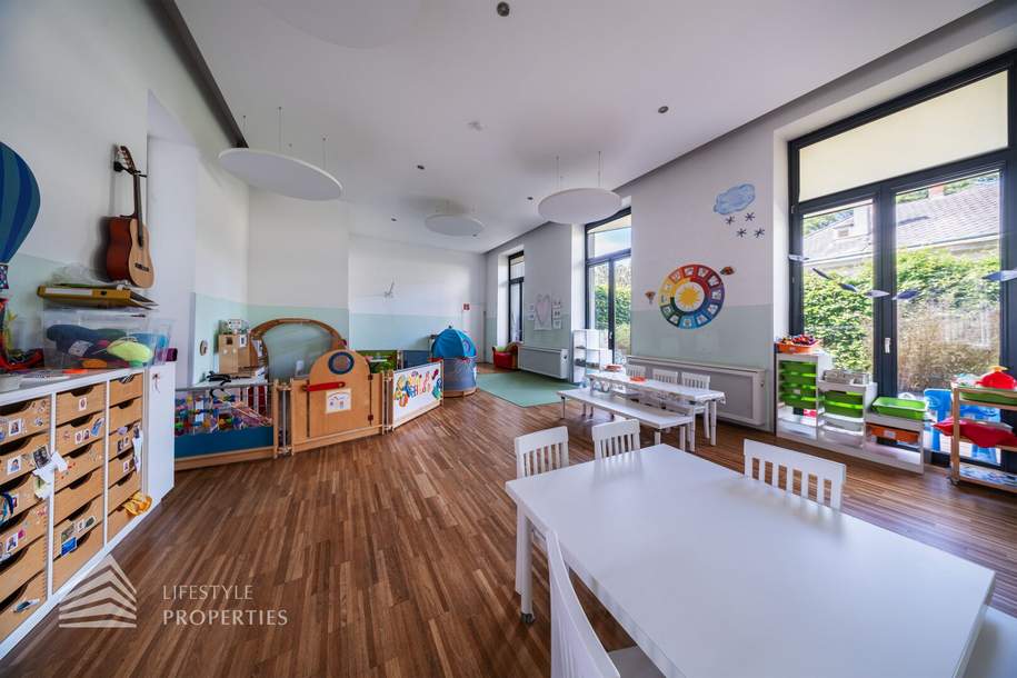 Großzügiger Kindergarten mit Gartenbereich, Gewerbeobjekt-miete, 5.861,21,€, 1030 Wien 3., Landstraße