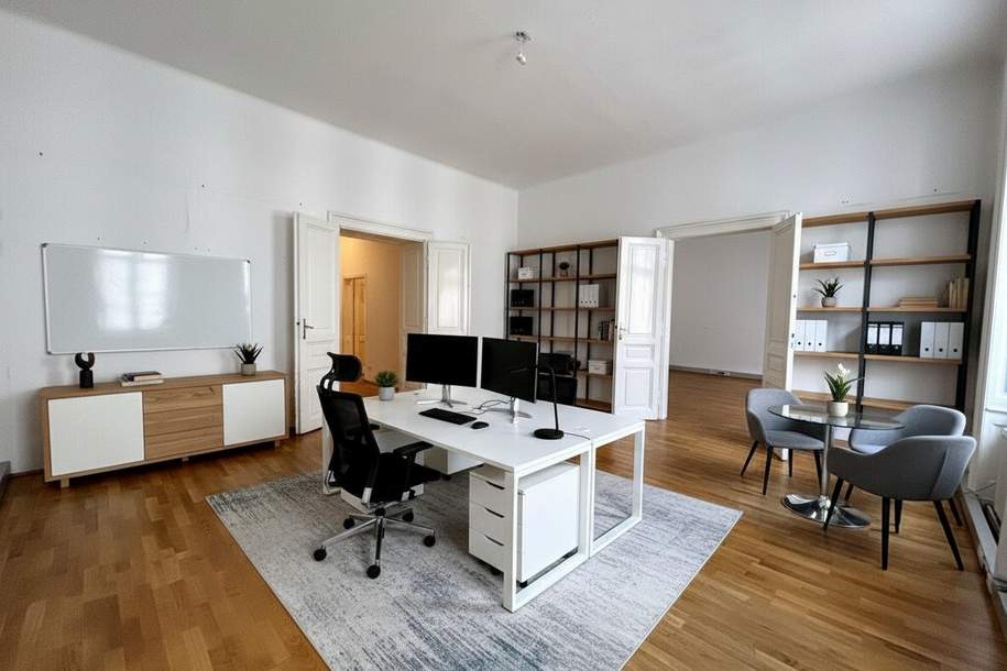 Schönes Altbaubüro direkt bei U4/Stadtpark, 1030!, Gewerbeobjekt-miete, 2.531,67,€, 1030 Wien 3., Landstraße