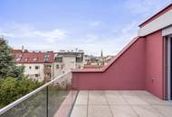 Erstbezug in Gersthof - hochwertige 2-Zimmer Wohnung mit Dachterrasse