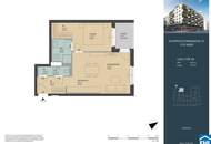 Wunderschöne 2 Zimmerwohnung mit Freifläche