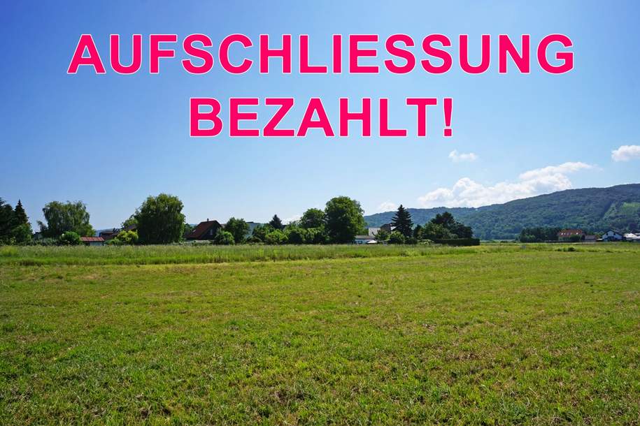 Ebenes Baugrundstück für Einfamilien- oder Doppelhaus in Grünruhelage im Tullnerfeld nahe St. Andrä-Wördern, Grund und Boden-kauf, 265.000,€, 3424 Tulln