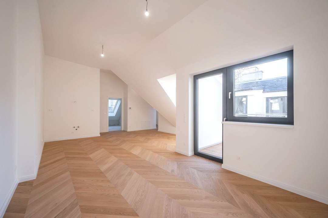 ++NEU++ Hochwertiger 2-Zimmer DG-ERSTBEZUG mit ca. 10m² Terrassen!