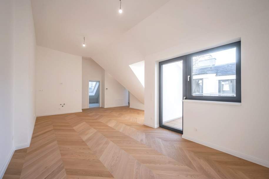 ++NEU++ Hochwertiger 2-Zimmer DG-ERSTBEZUG mit ca. 10m² Terrassen!, Wohnung-kauf, 415.000,€, 1150 Wien 15., Rudolfsheim-Fünfhaus