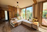 Modernes Holz-Bungalow mit Pool, Sauna & Südgarten | Wohnen wie im Urlaub in 1210 Wien