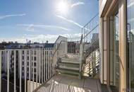 ERSTBEZUG mit DACHTERRASSE | DG-Maisonette Nähe Alte Donau | Traumhafter Fernblick | Teils hofseitig | Fernwärme | TG-Stellplatz optional | Ideal für Anleger oder Eigennutzer | Nachhaltiges Projekt