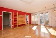 Helle 3-Zimmer-Wohnung mit französischem Fenster, Lift & vollausgestatteter Einbauküche