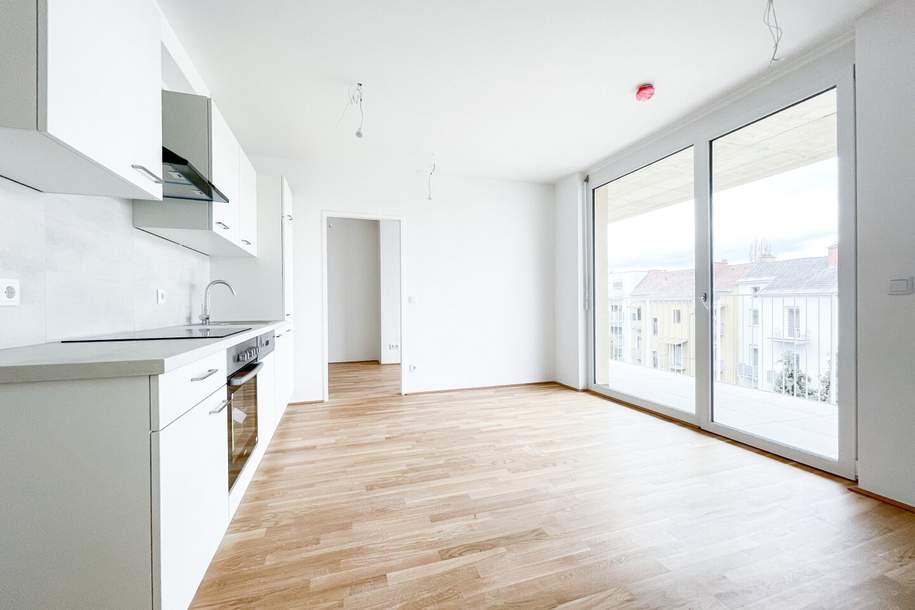 Moderne 3-Zimmer-Wohnung mit großem Balkon im Herzen von Graz, Wohnung-miete, 850,05,€, 8020 Graz(Stadt)