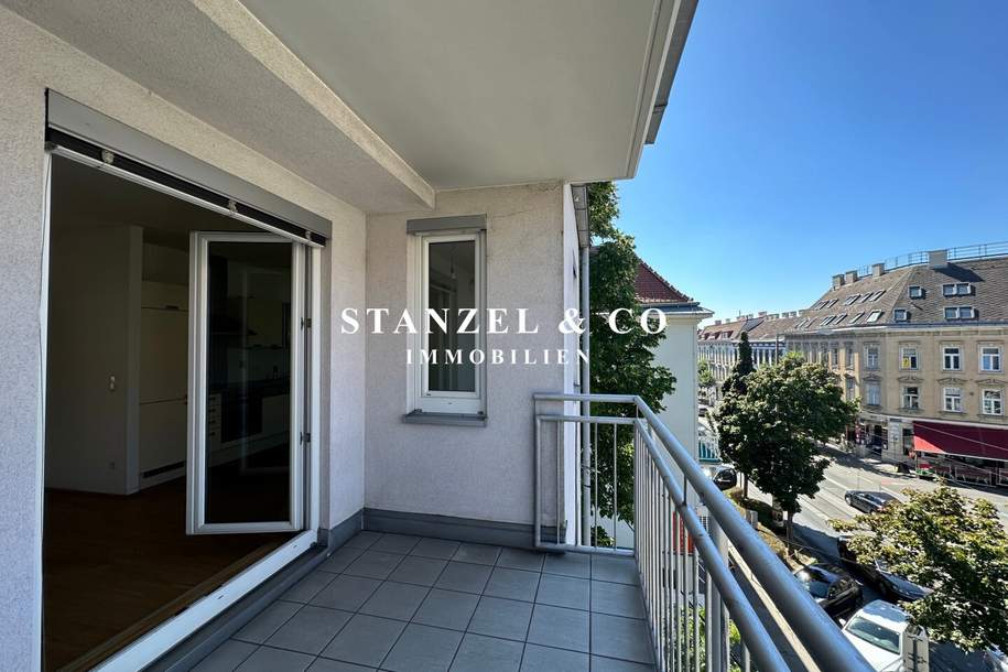 VIS-A-VIS - TÜRKENSCHANZPARK - SONNIGE 2-ZIMMER MIT WESTBALKON, Wohnung-miete, 1.203,49,€, 1180 Wien 18., Währing