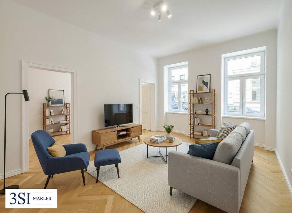 Charme trifft Komfort – exklusiv sanierte Altbauwohnungen in ruhiger Lage mit perfekter U-Bahn Anbindung