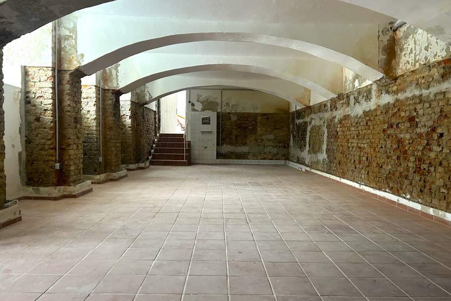 Lager - Ateliers - Hbbyraum I Nähe U3 an der Erdbergstraße I Souterrain I Nähe Stadionallee und Donaukanal, Gewerbeobjekt-miete, 883,60,€, 1030 Wien 3., Landstraße