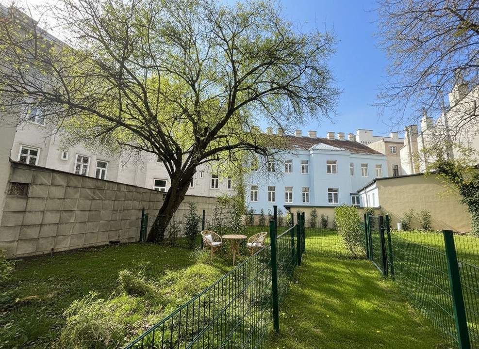 1180! Erstbezug nach Sanierung! 3 Zimmer Eigentum mit Garten und Balkon nahe Türkenschanzpark