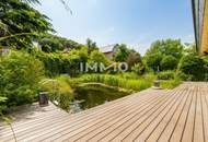 Fernblick Refugium am Hexenberg – Exklusive Architektenvilla in Besthanglage mit Schwimmteich und Gästehaus