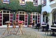 "Stadtcafe Purkersdorf in der Passage direkt an der Fußgängerzone"