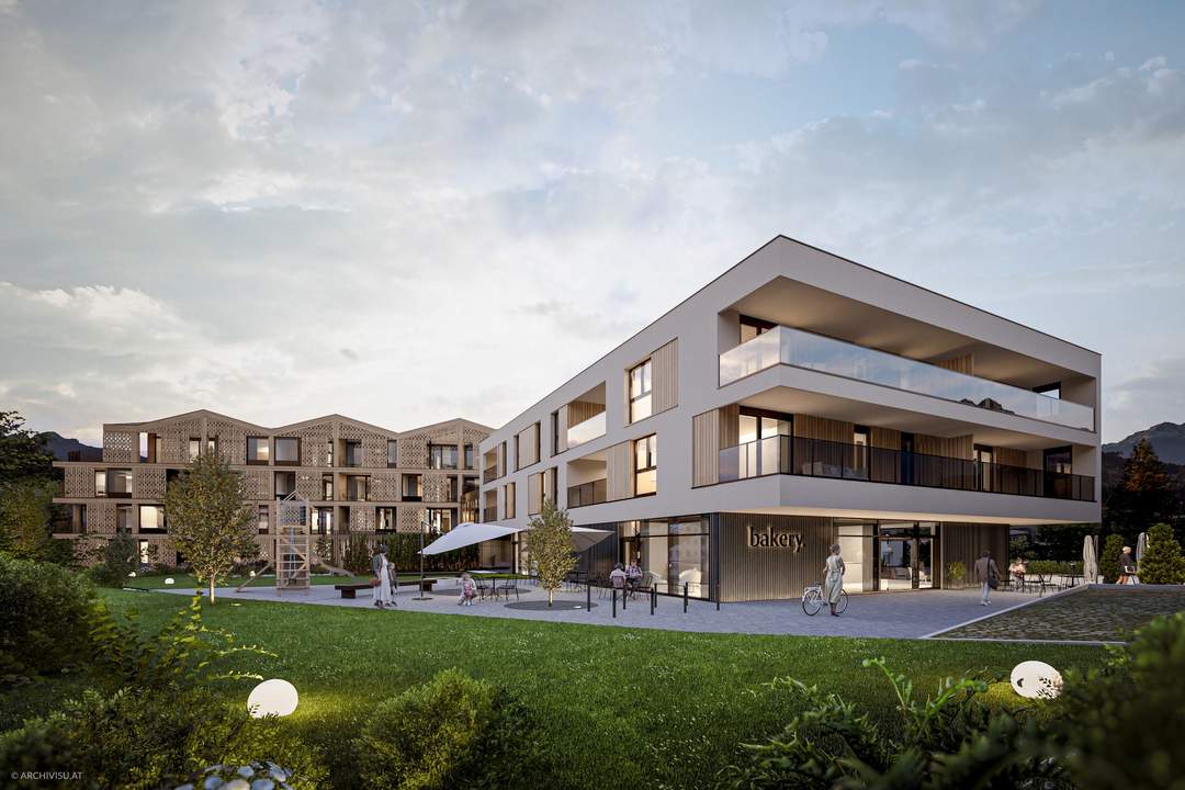 Architektonisch hochwertiger Neubau in Top-Lage von Scharnitz! Top 09