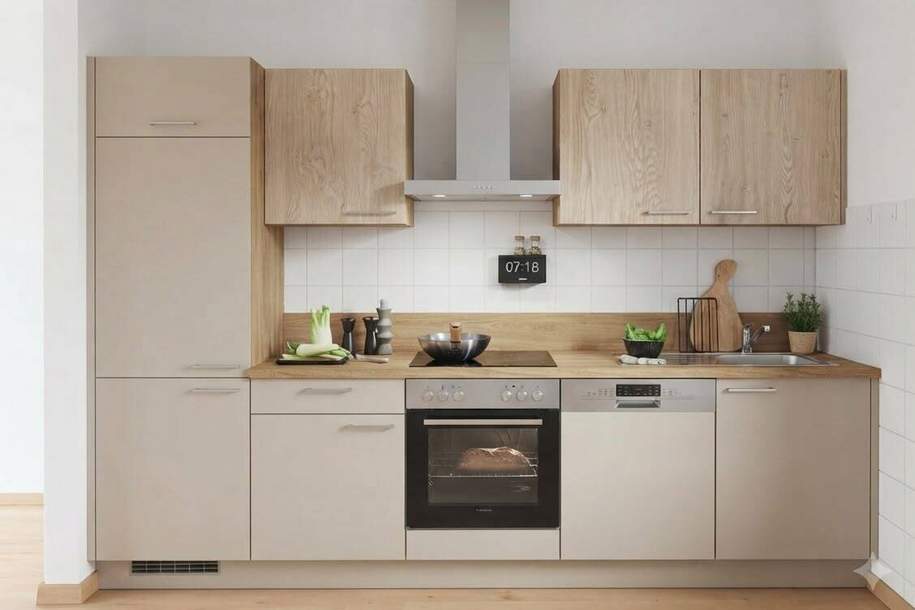 Helle 4-Zimmer-Wohnung mit zwei Balkonen, Lift & neuer Küche in ruhiger Lage von Knittelfeld, Wohnung-miete, 899,01,€, 8720 Murtal